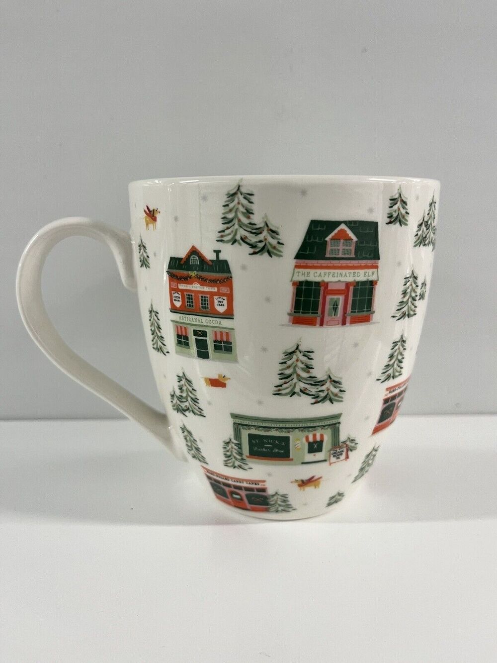 Elum Home Designs Christmas Houses Ceramic Coffee Mug
